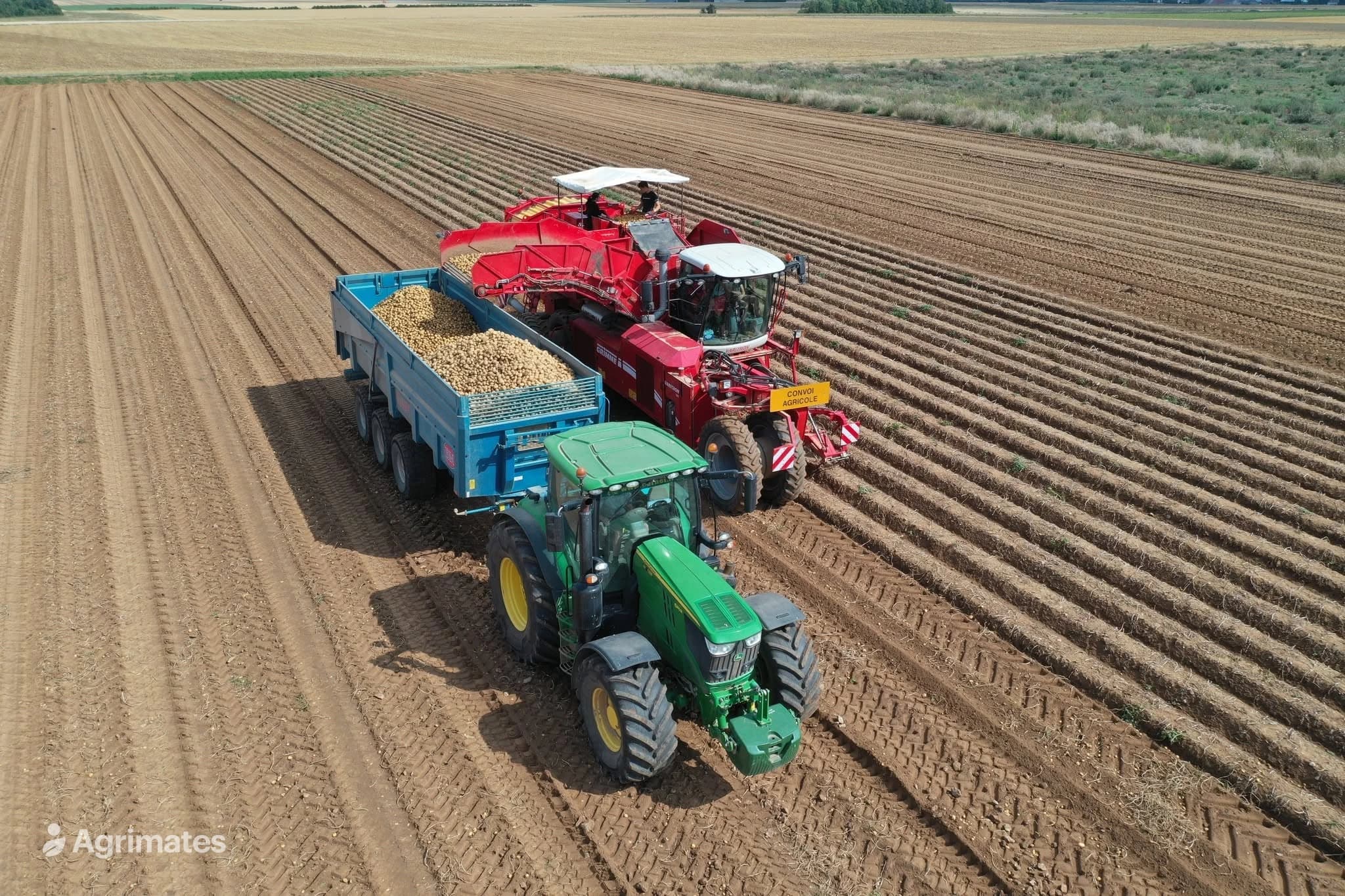 Conducteur d'engins agricoles saisonnier H/F - Récolte céréales & pommes de terre